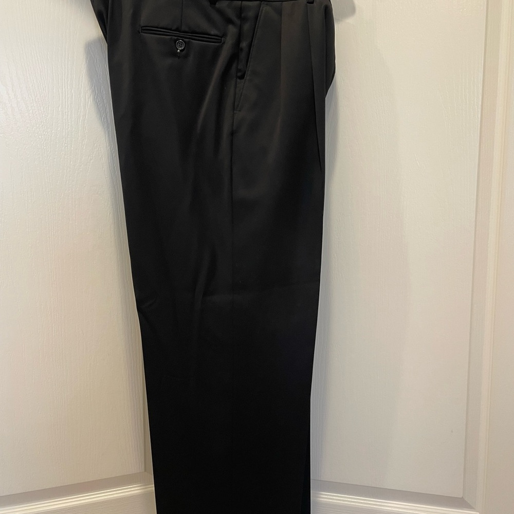 Omero Men's Black Dress Pants